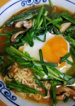 にら玉辛ラーメン-レシピのメイン写真