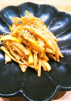 マコモダケとレンコンのきんぴら☆-レシピのメイン写真