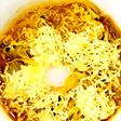 満足度高め!ちーたま辛ラーメン