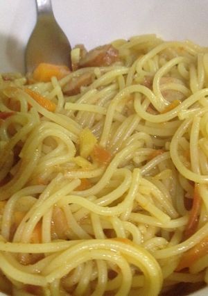 ナイジェリ風スープパスタ-レシピのメイン写真