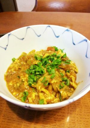 残ったカレーでふんわりカレーうどん-レシピのメイン写真