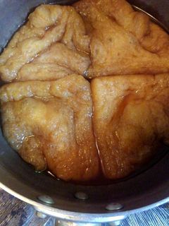 簡単ないなり寿司用油あげ-レシピのメイン写真