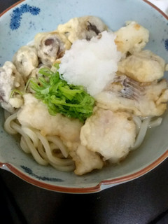 白出汁ぶっかけ天ぷらうどん-レシピのメイン写真