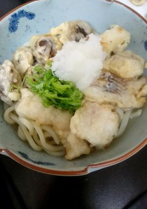 白出汁ぶっかけ天ぷらうどん-レシピのメイン写真
