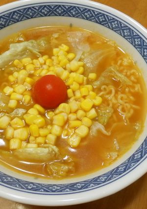 サラダ辛ラーメン-レシピのメイン写真