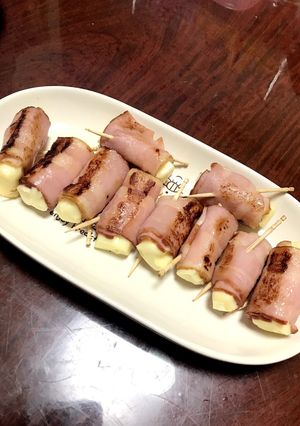 チーズのベーコン巻き-レシピのメイン写真