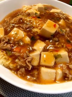 麻婆辛ラーメン-レシピのメイン写真
