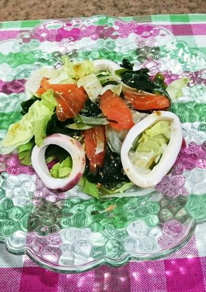 シーフード入り海草サラダ-レシピのメイン写真