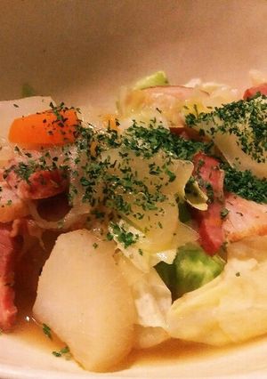 厚切りベーコンのポトフ-レシピのメイン写真
