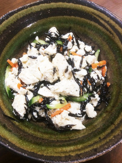 豆腐とひじきのサラダ-レシピのメイン写真