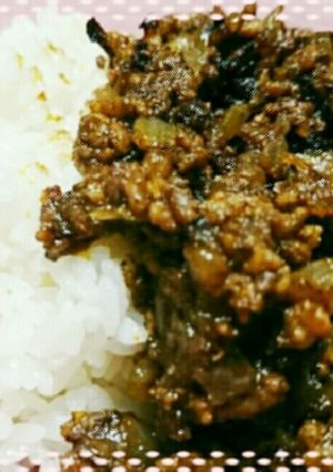 スパイスで簡単！子供も大好きドライカレー-レシピのメイン写真
