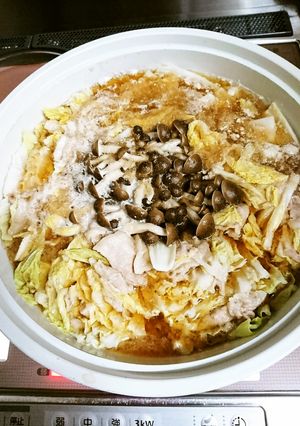 大根のこぶおろしde白菜と豚バラの鍋♪-レシピのメイン写真