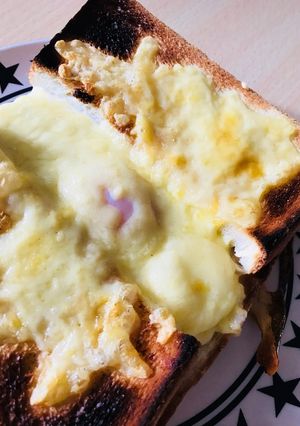 朝食アレンジトースト！チーズ×卵-レシピのメイン写真