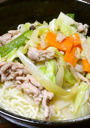 塩生姜味のとろみ麺-レシピのメイン写真