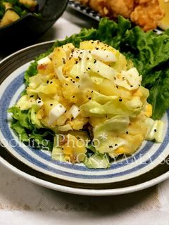 アンチョビとキャベツのポテトサラダ-レシピのメイン写真