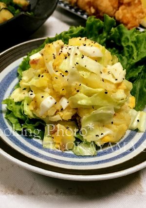 アンチョビとキャベツのポテトサラダ-レシピのメイン写真