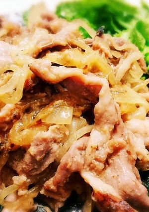 塩麹でお肉柔らか〜な【豚の生姜焼き】-レシピのメイン写真
