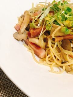 バター香るきのこたっぷり和風パスタ-レシピのメイン写真