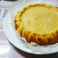 รูปของ 無水鍋でサックサク！チーズケーキタルト♪