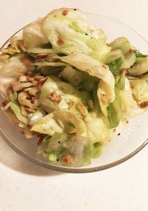 ポリ袋でおつまみキャベツ-レシピのメイン写真