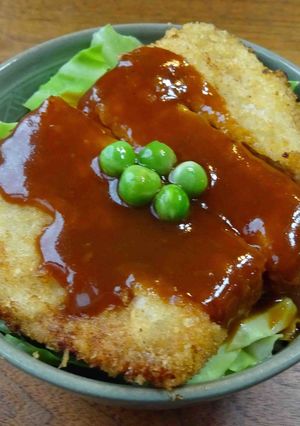デミカツ丼・・岡山風です。-レシピのメイン写真