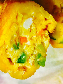 簡単♪余り野菜切れ端玉子焼き-レシピのメイン写真