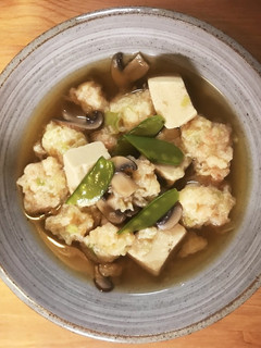 やさしい味♡高野豆腐とえび団子煮♡-レシピのメイン写真