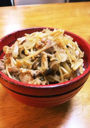 カンタン!すぐ出来る!豚丼-レシピのメイン写真