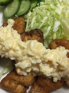 チキン南蛮と自家製タルタル-レシピのメイン写真