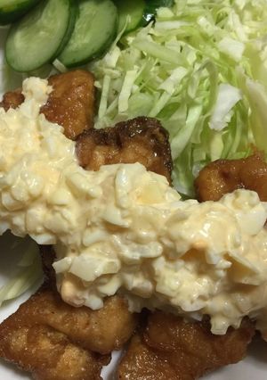 チキン南蛮と自家製タルタル-レシピのメイン写真