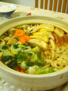 うどんすき-レシピのメイン写真