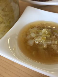 焼肉に! ネギ塩レモンだれ-レシピのメイン写真