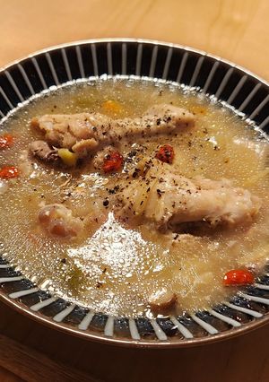 参鶏湯風スープ-レシピのメイン写真
