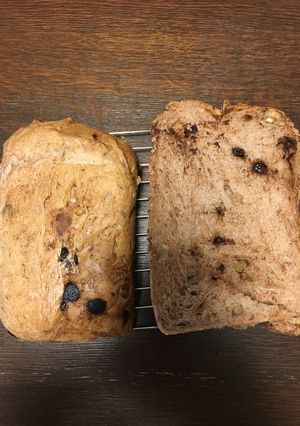 お手軽簡単 HBチョコ胡桃パン-レシピのメイン写真