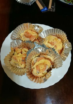 弁当・簡単ちくわで、明太子マヨ焼きカップ-レシピのメイン写真