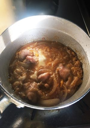 シンプル親子丼の具-レシピのメイン写真