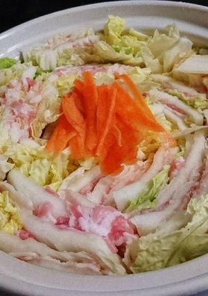 あつあつ 白菜と豚バラのミルフィーユ-レシピのメイン写真