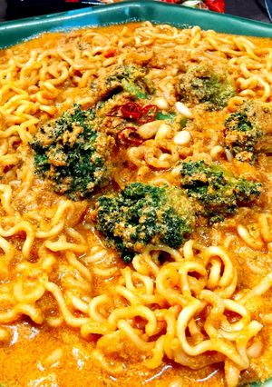 パスタ風スパイシートマト辛ラーメン-レシピのメイン写真