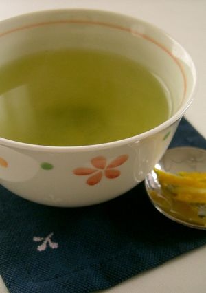 ゆず香る緑茶-レシピのメイン写真