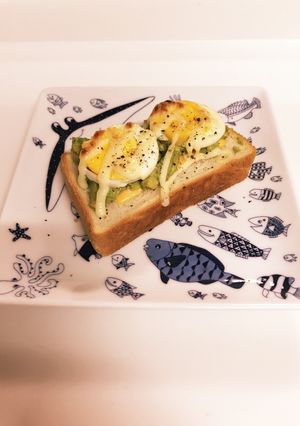 ❁アボカド卵チーズトースト❁-レシピのメイン写真