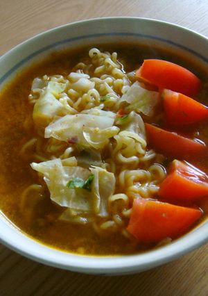 トマト辛ラーメン-レシピのメイン写真