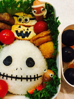 ジャックとミニオン♪ハロウィンお弁当-レシピのメイン写真