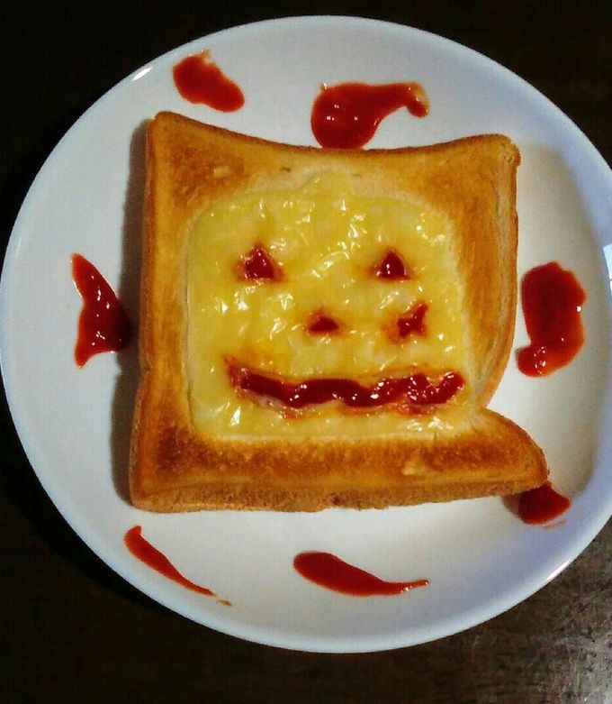 ハロウィン☆トースト♡二枚