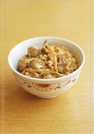 お肉ゴロゴロ♡とり飯-レシピのメイン写真