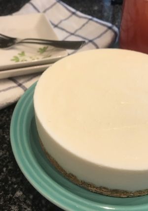 生クリーム無！ヨーグルトレアチーズケーキ-レシピのメイン写真