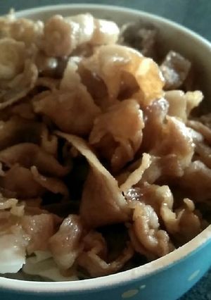 にくにくシャッキシャキな豚丼-レシピのメイン写真