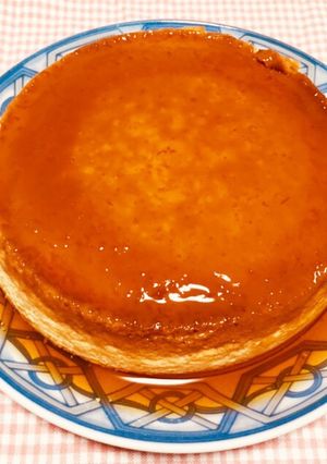 大きなプリン-レシピのメイン写真