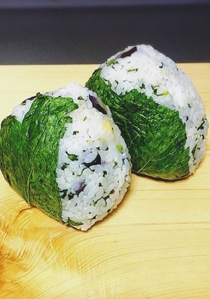 からしなと茄子の絶品コラボおにぎり❤️-レシピのメイン写真