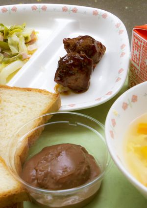 珈琲クリームボックス【葛尾村の給食】-レシピのメイン写真