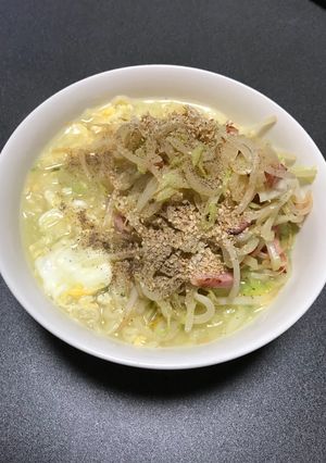 かきたま風とろみ塩ラーメン-レシピのメイン写真